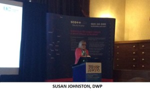 Susan Johnston DWP with title