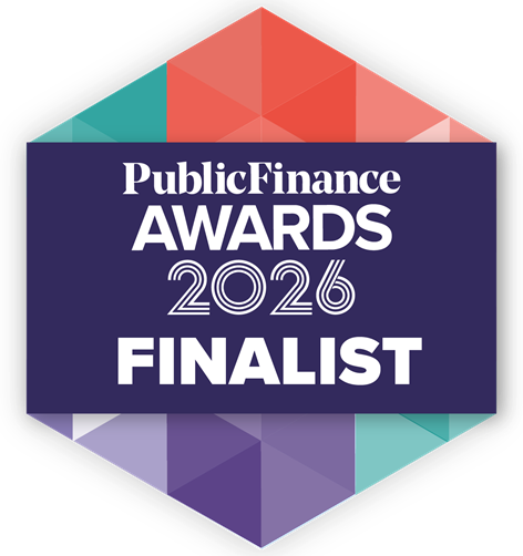 public finance awards finalist logo
